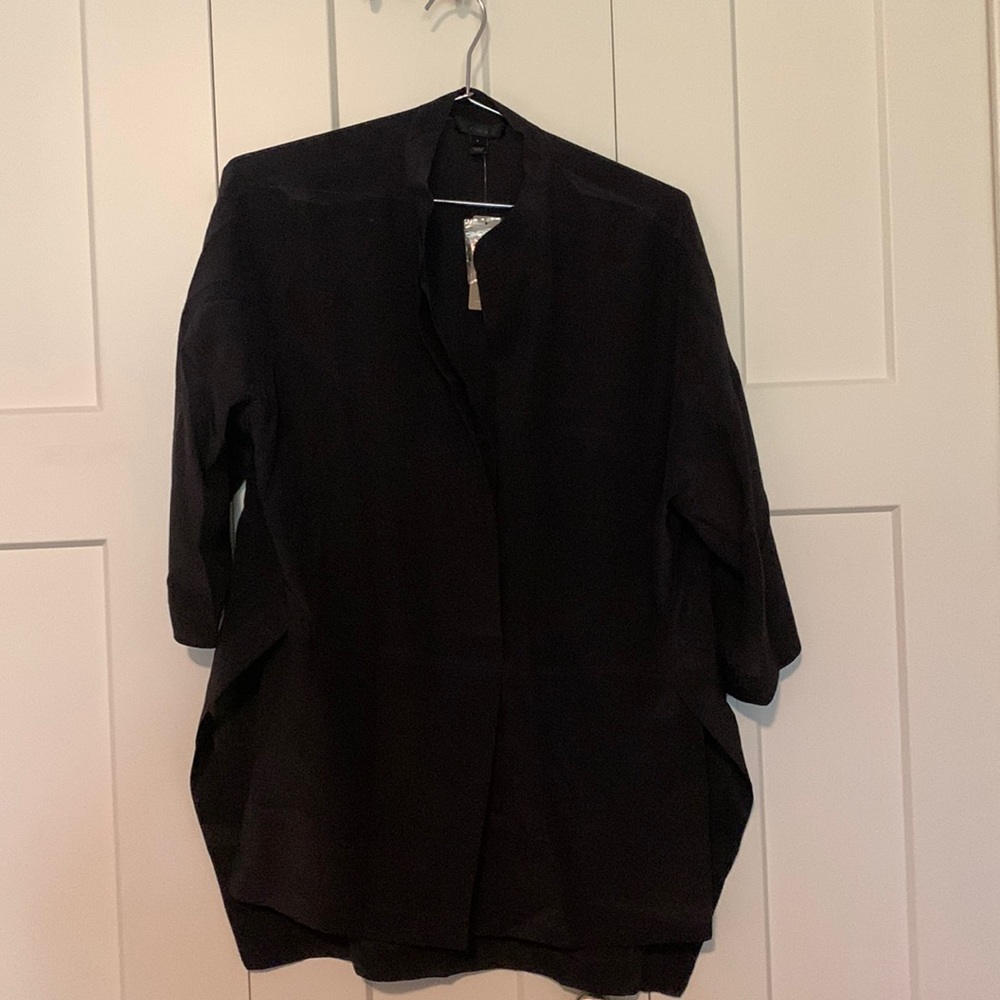 Jcrew all silk tunic, never worn size S. Perfect for leggings and lunch!